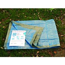 Bâche de protection Eco 2x3m bleu royal