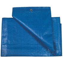 Bâche lourde polyéthylène 5x8m 140g bicolore