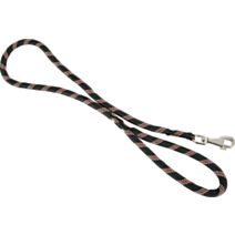 LAISSE CORDE NOIR NYLON 13MM/1.2M
