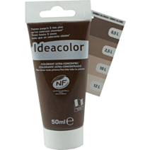 Colorant universel pour peinture ombre calcinée 50ml - IDEACOLOR