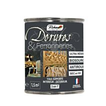Peinture dorures/ferronneries Brun Sepia 125ml