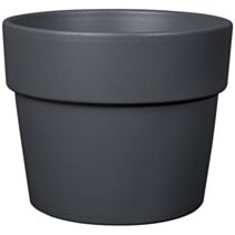 Pot de fleurs Vaso Perfetto BigBand Cendre ∅24,5x19,7cm