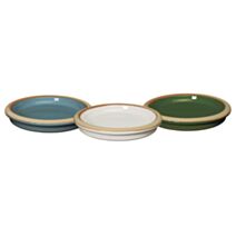 Soucoupe Aroundo terre cuite émaillée 21,5cm coloris assorti - DEROMA