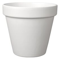 Pot de fleurs Vaso BigBand 13cm talc - DEROMA