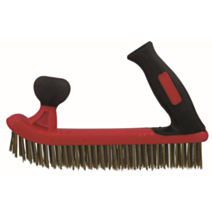Brosse à main rabot acier laitonné dur - SCID