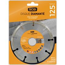 Disque polyvalent std  Ø125 segmenté - SCID 