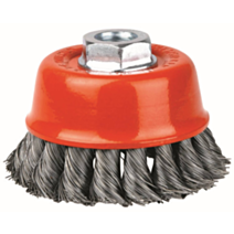 Brosse coupe mèches acier torsadées Ø70mm - SCID