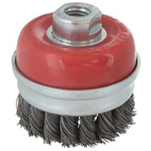 Brosse coupe mèches inox torsadées Ø70mm - SCID