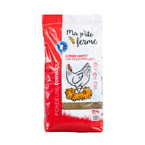 Aliment Complet Poule Pondeuse Confiance 25kg Sans OGM - MA P'TITE FERME