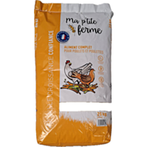 Aliment Complet Volaille Croissance Confiance 25kg Sans OGM - MA P'TITE FERME