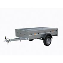 Remorque Club 230 acier gris 224x124x35cm - TRIGANO REMORQUES