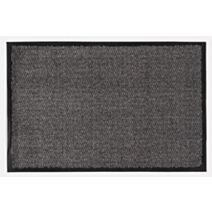 Tapis d'entrée absorbant et anti poussière Queyras 58x69cm gris - CORYL