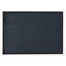 Tapis d'entrée absorbant et anti poussière Queyras 78x58cm bleu - CORYL
