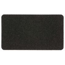 Tapis abrité brossant synthétique 70x40cm anthracite - CORYL