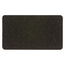 Tapis abrité brossant synthétique 70x40cm anthracite - CORYL