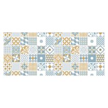 Film Adhésif Déco Multi Surface Carreaux De Ciment Honey 45x200cm