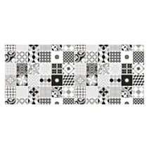 Film Adhésif Déco Multi Surface Carreaux De Ciment Gris 67,5x200cm