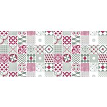 Film Adhésif Déco Multi Surface Carreaux De Ciment Terra 45x200cm