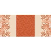 Toile cirée à la coupe Lautrec Coraux Corail