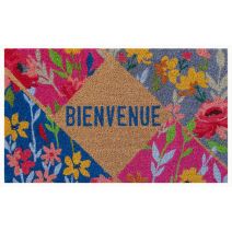 Tapis d'entrée abrité Coco Folie Spring 75x45cm