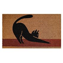 Tapis d'entrée abrité Eco-Co Chat 75x45cm