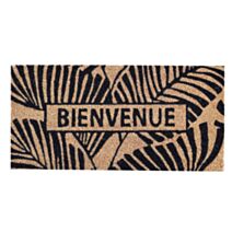Tapis d'entrée abrité Coco Poucet Bienvenue 50x25cm