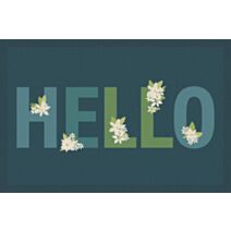 Tapis d'entrée Access Hello 60x40cm