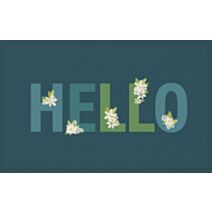 Tapis d'entrée Access Hello 80x50cm