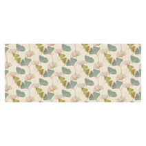 Nappe Lautrec coton enduit L.140cm motif biloba - CORYL