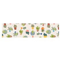 Nappe Salvador coton enduit L.140cm Aromates - CORYL