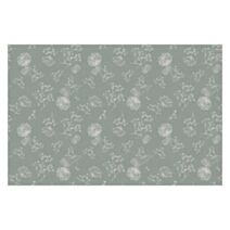 Nappe coton enduit Salvador L.140cm motif Chicorée - CORYL