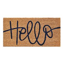 Paillasson Coco Poucet Hello 50x25cm - CORYL