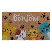 Paillasson Cocovea Miaou 75x45cm - CORYL