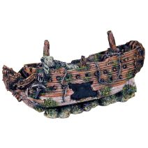 Décor aquarium épave bateau - 30cm