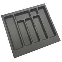 Range couverts plastique anthracite 90 cm - WM88