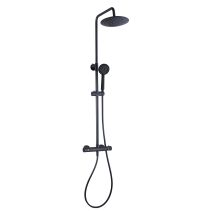 Colonne douche mitigeur thermostatiq dervenn noire