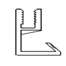30 clips de fixation plinthes PVC 