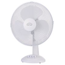Ventilateur de table 30 cm blanc