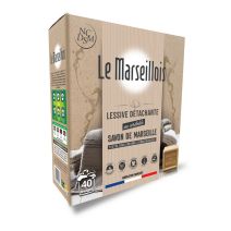 Lessive poudre linge véritable savon de marseille  2.625kg