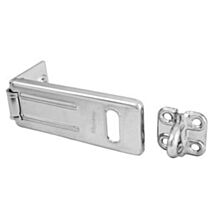 Moraillon 89 mm en acier trempé zingué avec œillet en acier cémenté - MASTER LOCK