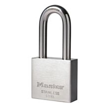 Cadenas en acier inoxydable, cadenas à clé - MASTER LOCK