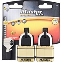 Cadenas Haute Sécurité -A Clé - M1BEURT - Lot de 2 - MASTER LOCK