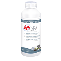 Traitement liquide sans chlore 2 en 1 pour Spa 1 L-HTH SPA