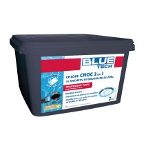 Chlore choc 2 en 1 sachets hydrosolubles 200g 2kg