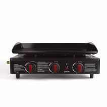 Plancha gaz noire