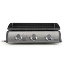 Plancha gaz 3 bruleurs