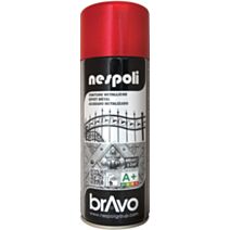 Aérosol peinture professionnelle effet métallisé argenté