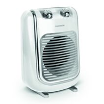 Radiateur soufflant salle de bain 1000-2000W vintage blanc - THOMSON
