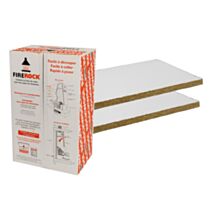 Panneau isolant laine de roche FIREROCK 1x0,6m ép.30mm - ROCKWOOL