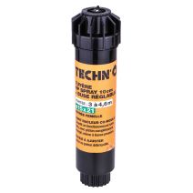 Tuyère buse réglable 4,6m F15x21 noir 10cm - TECHN'O